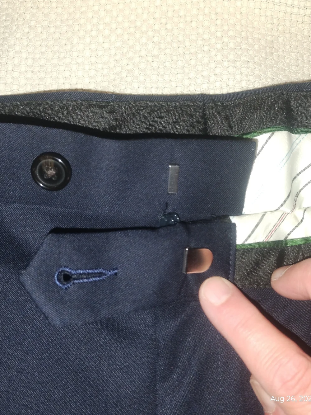 Lauren Ralph Lauren Boys Size 16R Navy Blue Dress Pants